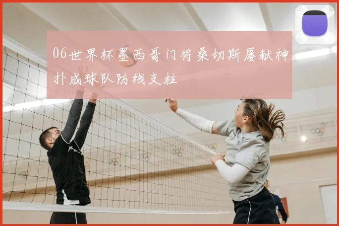 06世界杯墨西哥门将桑切斯屡献神扑成球队防线支柱